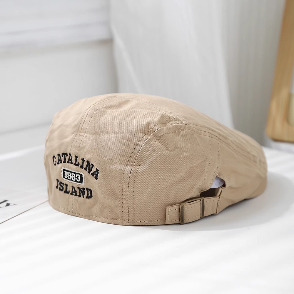 Sombrero de bebé primavera y otoño estilo coreano de moda para niños, boina para niñas, sombrero anti-avance para niños