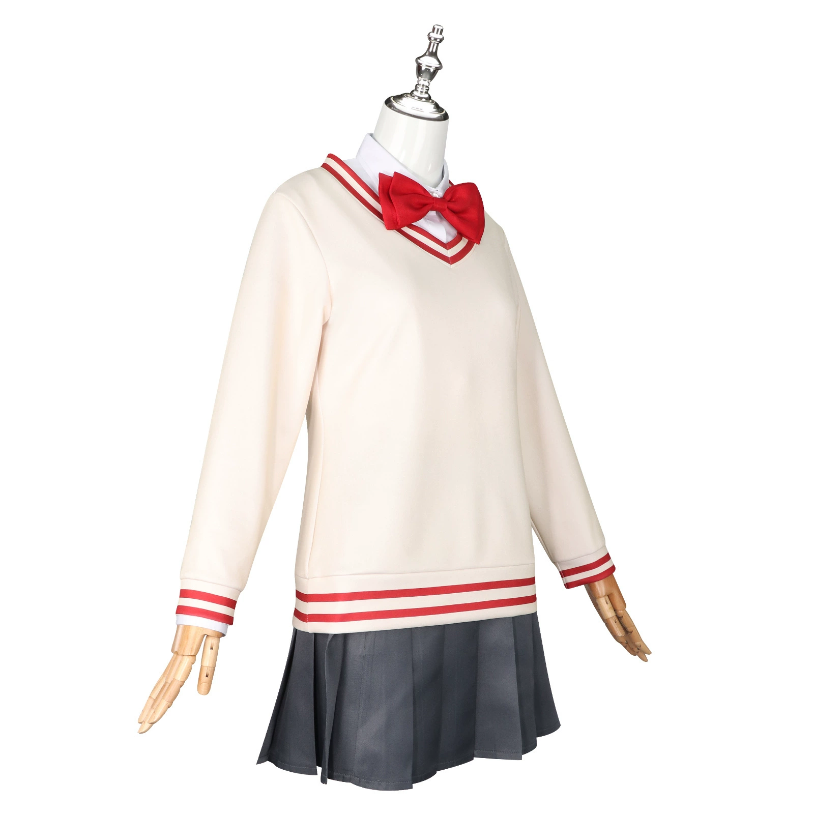 Uniform, cosplay, white clothing, full set
