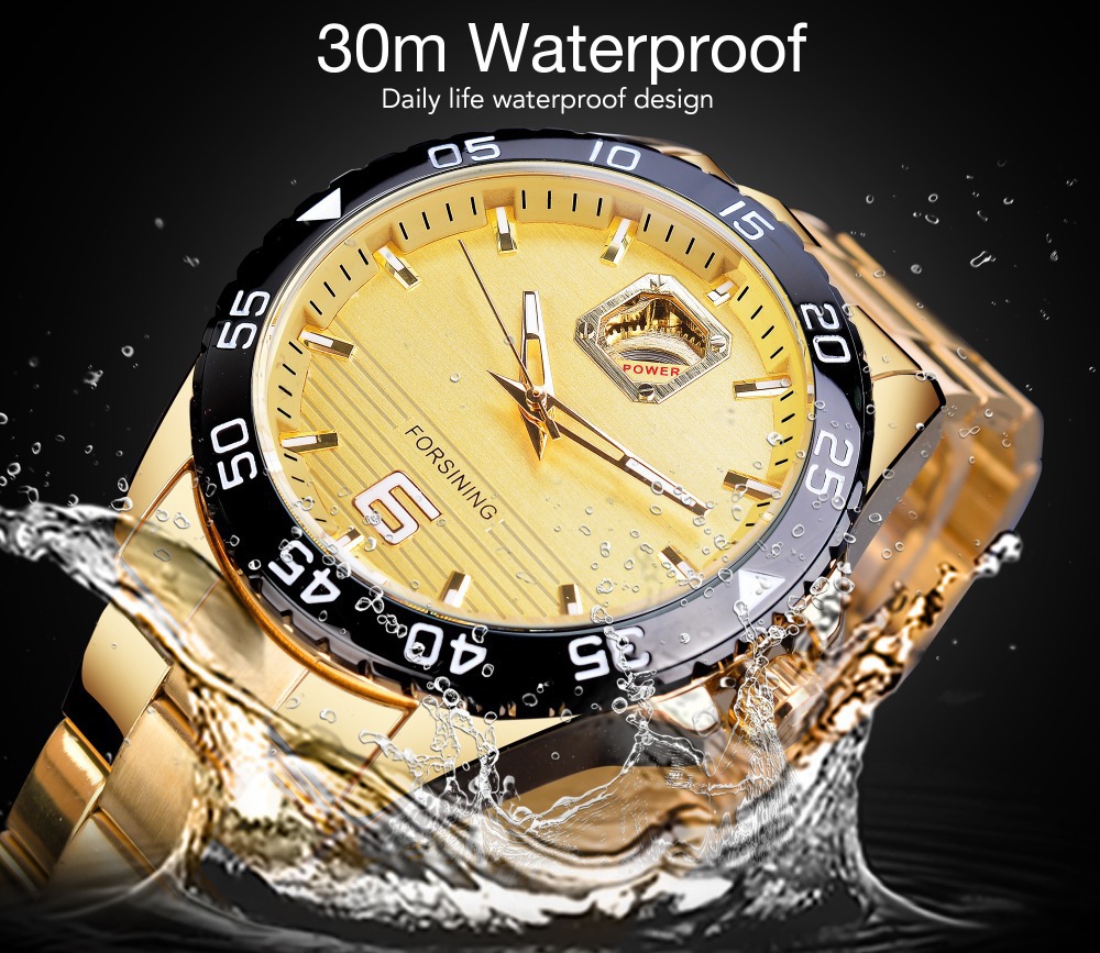 Men's Skeleton Mechanical Watch Automatic Casual Style Luxury_voghion.com