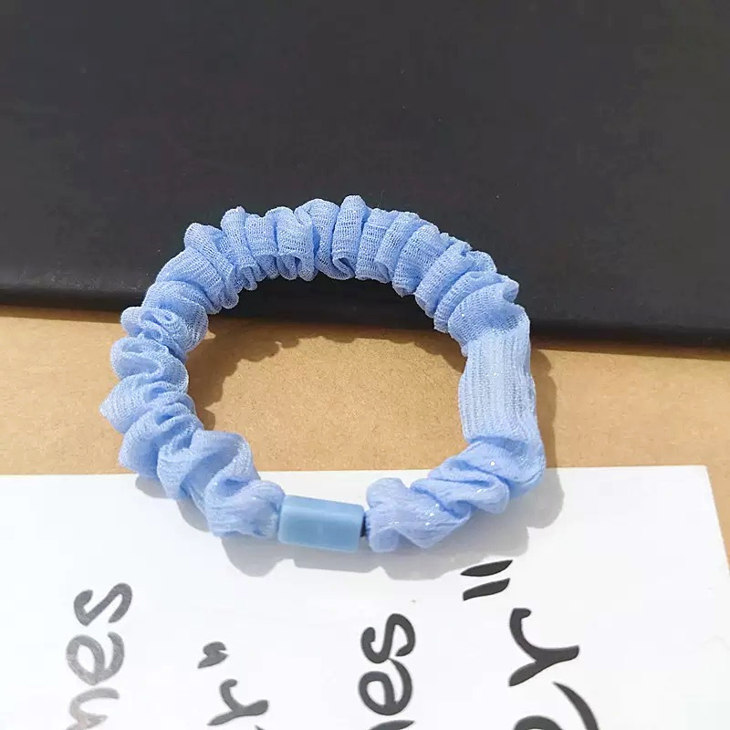 甘い光沢のある小さなヘアゴム、シンプルで伸縮性が高く、キュートな女の子のヘアアクセサリー、キャンディーカラーの万能ヘアゴム|undefined