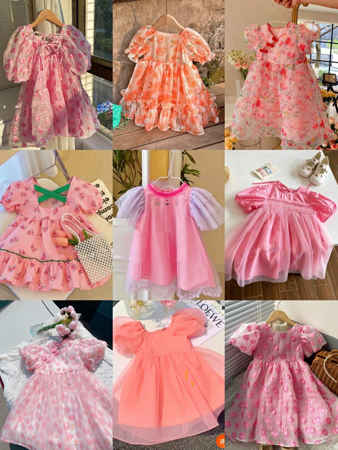 Lote de Ropa Infantil Surtida de Algodón para Venta al Por Mayor