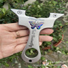 Street slingshot with butterfly stainless steel