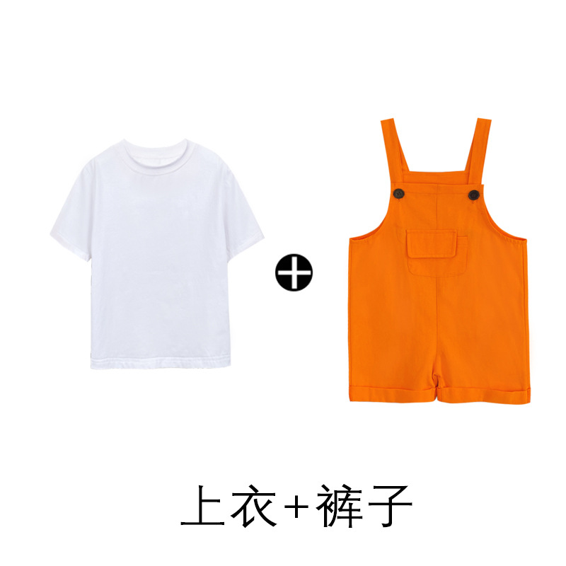 Niños DE LOS NIÑOS pantalones cortos color caramelo traje verano Escuela Primaria kindergarten coro danza reloj