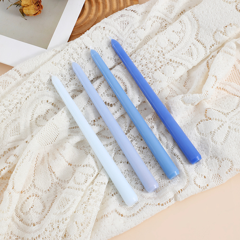 長さ25cmのロングロッドテーパーキャンドル 結婚式宴会雰囲気ロングキャンドル 10inch色無煙キャンドル|undefined