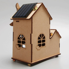 diy solar hut science experiment children's gifts handmade small production primary school students kindergarten toys wholesale
