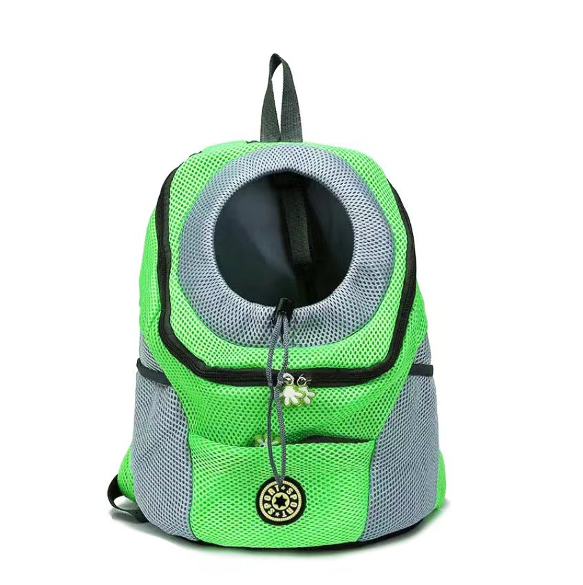 Mascota mochila perro mochila espacio gato bolsa de viaje portátil transpirable pecho bolsa de suministros para mascotas transfronteriza