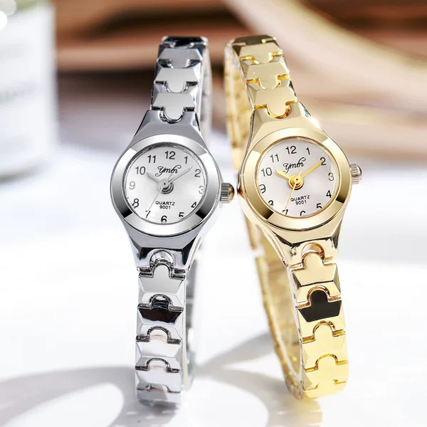 New Fashion Steel Band Bracelet Women's Watch Women's Niche Plate Elegant Simple High-end Color Value Quartz Watch