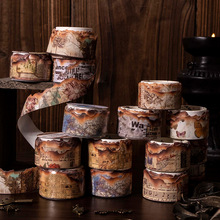 美好的一天胶带 X档案系列 火烧异形造景DIY手帐装饰素材贴画 8款