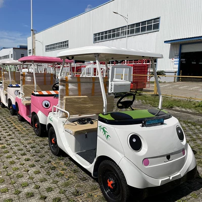 Sightseeing Cart, Golf Course, Cartoon – Elektrikli qolf avtomobilləri