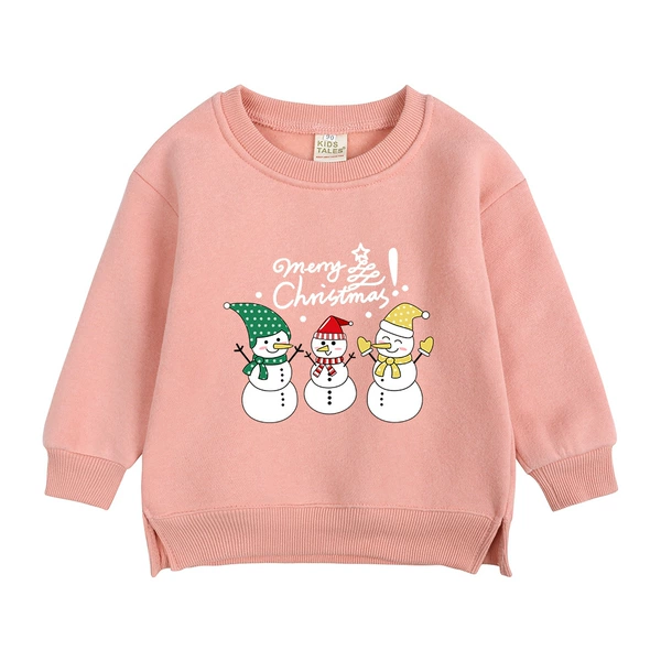 Pink snowman