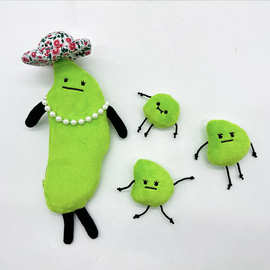 新品Secret Staycation Plush秘密逗留毛豆家族毛绒玩偶公仔