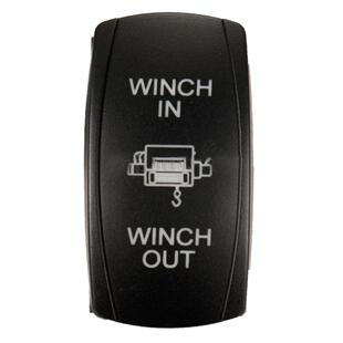 Car boat trailer yacht Car 7-foot double LED rocker switch 12V light winch in and out