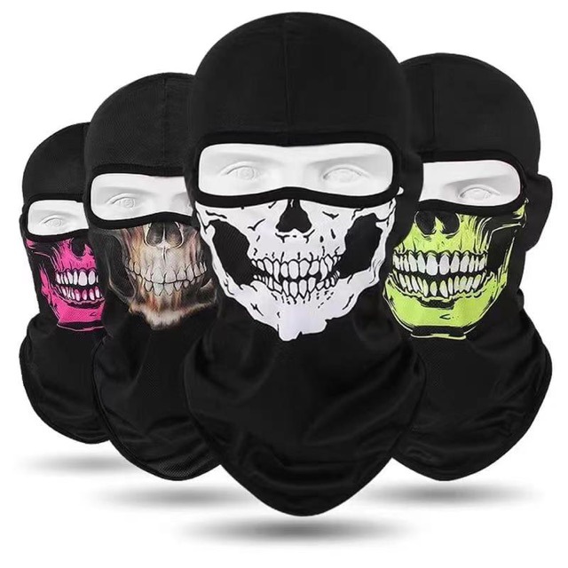Cross-Border Amazon Balaclava Tactical Tiger Head Cover Sports Sun Protection Ice Silk Cycling Mask Windproof