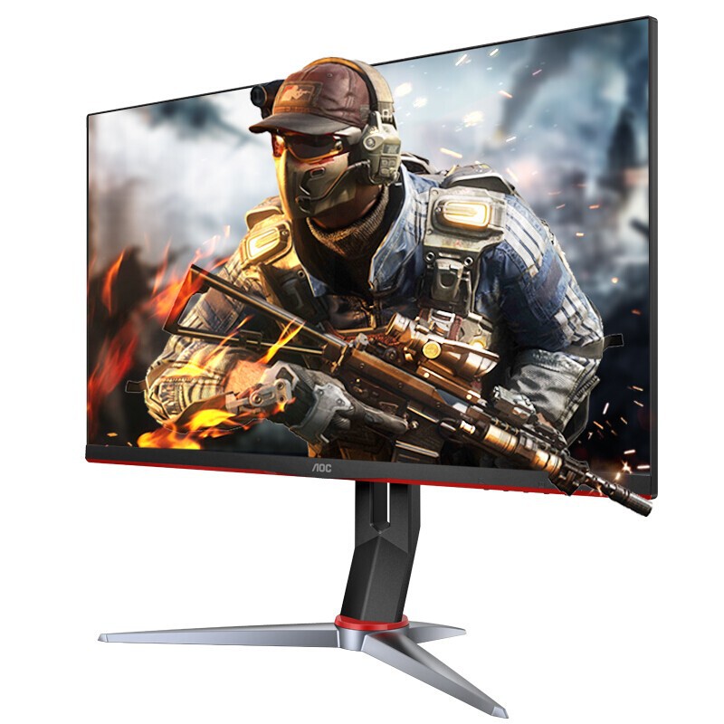 AOC CQ27G2 27.2inch K Hd E-sports Curved Monitor Desktop Computer Chicken Game Little KinG KonG 1