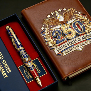 250th U.S. Anniversary Pen & Notebook �o��Pӛ���͹P���v