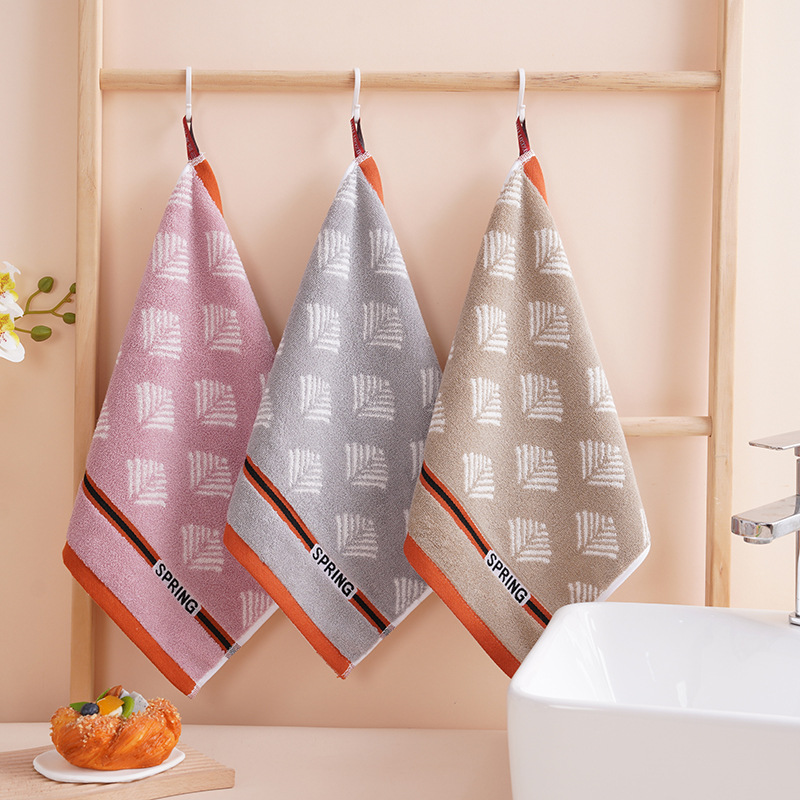 Pure Cotton Children's Hand and Face Towels, Cartoon Thickened Absorbent Small Towels, Gift Rags, Quick-Drying and Absorbent