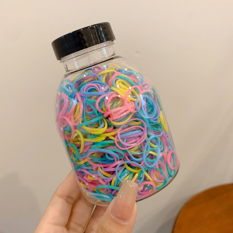 2025 nuevo estilo simple y versátil banda para el cabello sin costuras diadema duradera y de alta elasticidad que no daña el cabello coleta gruesa cuerda para el cabello sombreros