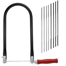 260mmU型架小手锯拉花锯+8根锯条