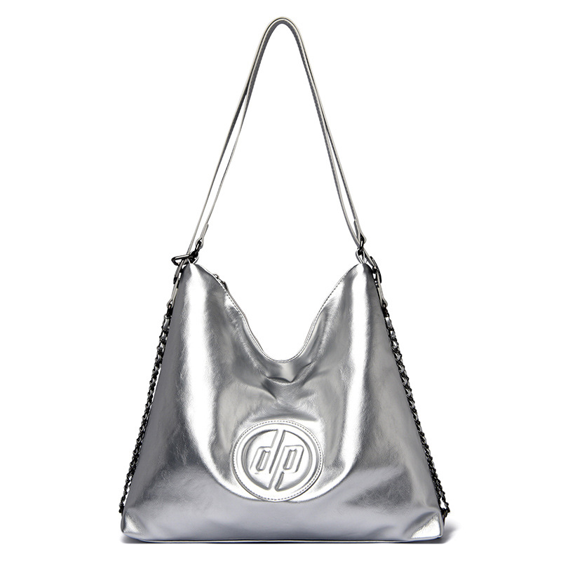 Korea 2023 New Niche Soft Leather Tote Bag Large Capacity High-End Texture Commuter Backpack & Shoulder Bag 2-In-1 For Women - Thumbnail 7