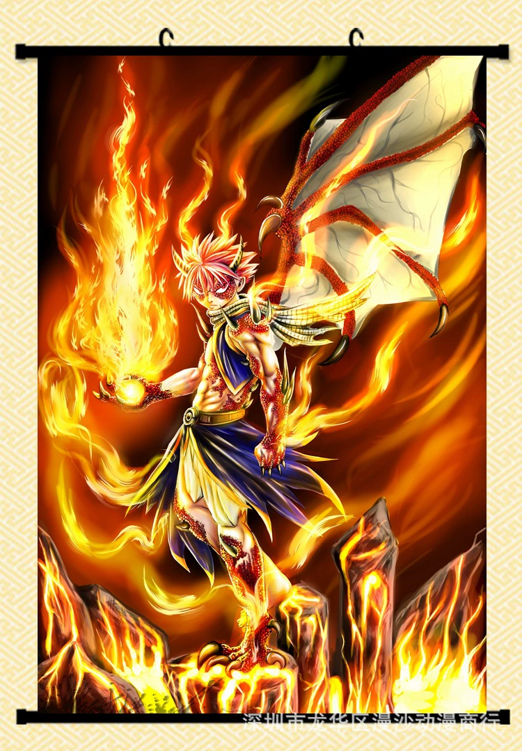 Плакат "Fairy Tail" магия тьмы, выставочный постер, зарубежная торговля