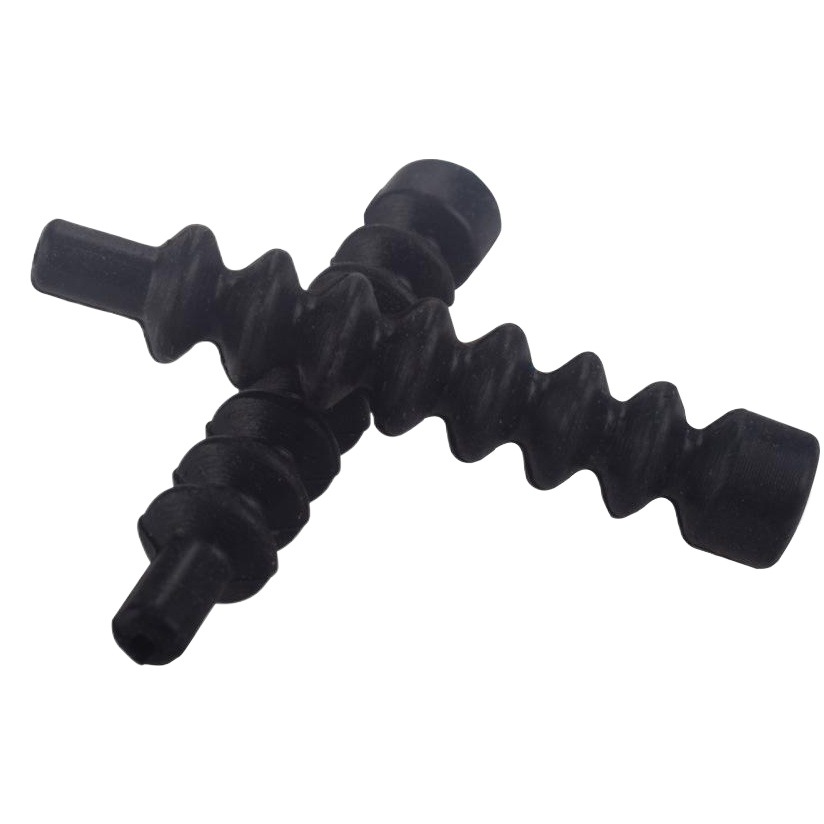 Bicicleta de montaña de alambre de freno de disco de freno cubierta protectora bicicleta de carretera cable de freno de disco cubierta de polvo buffer manguera de goma