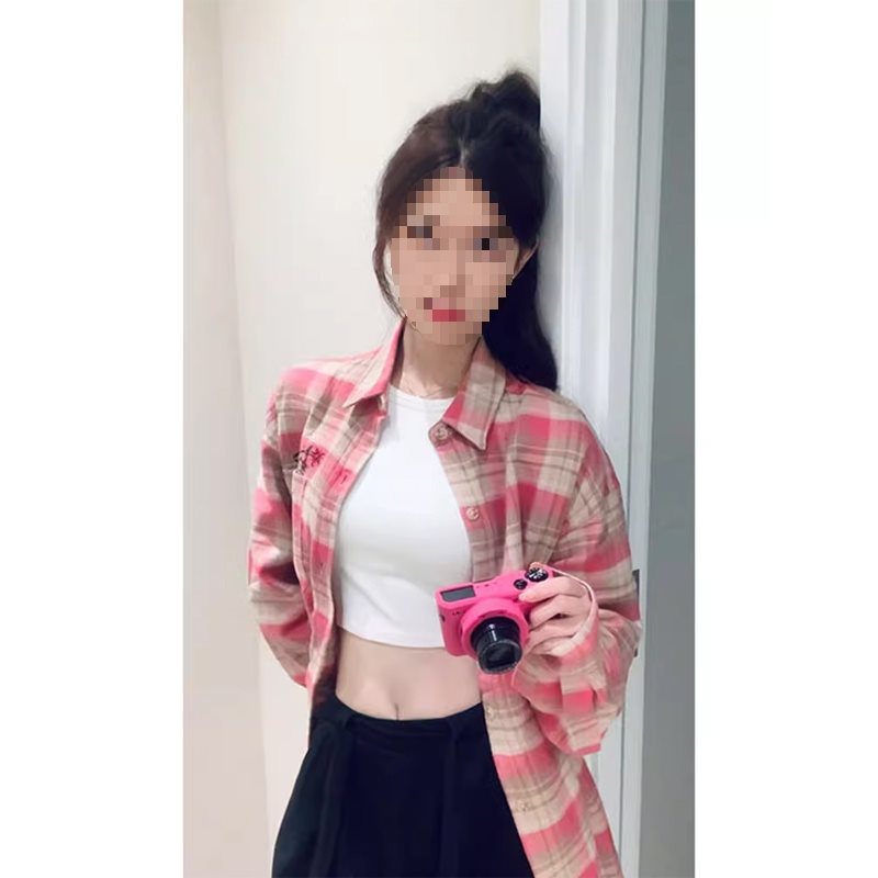 Retro spring thin design shirt