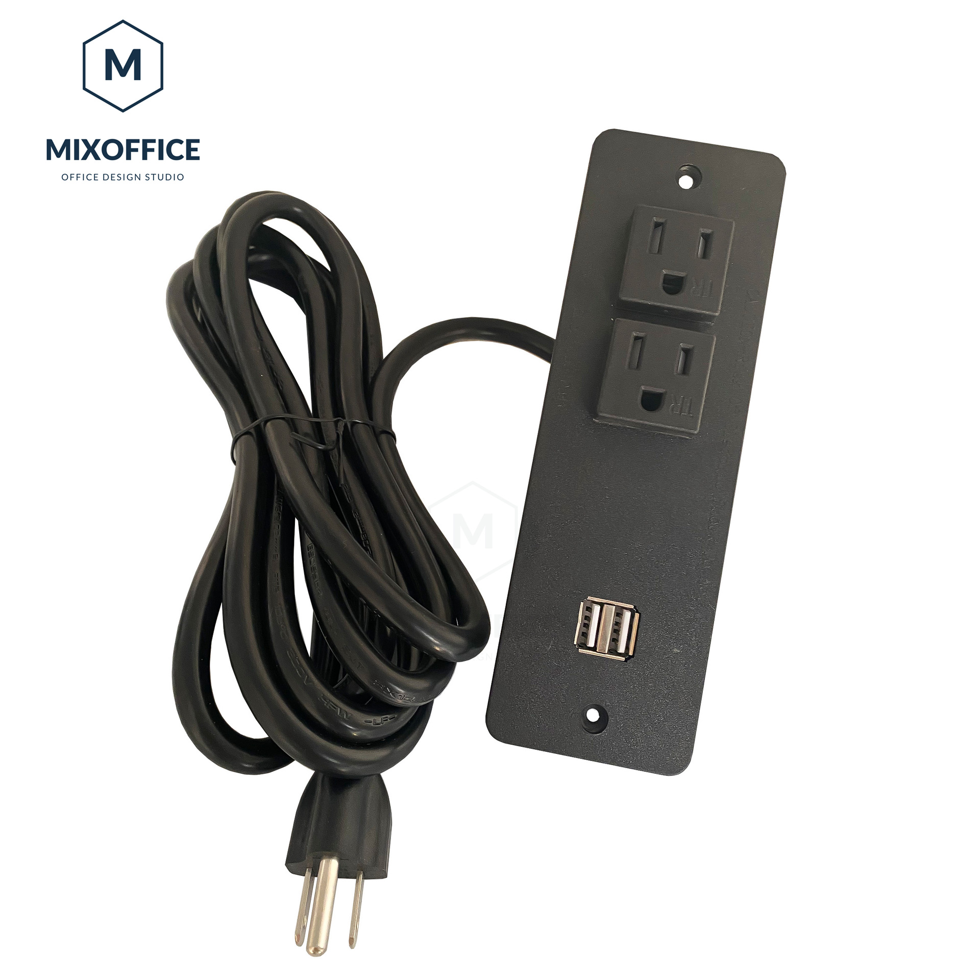 美标屏风插座嵌入式酒店墙壁插座厨房壁橱多孔插座面板dc电源插