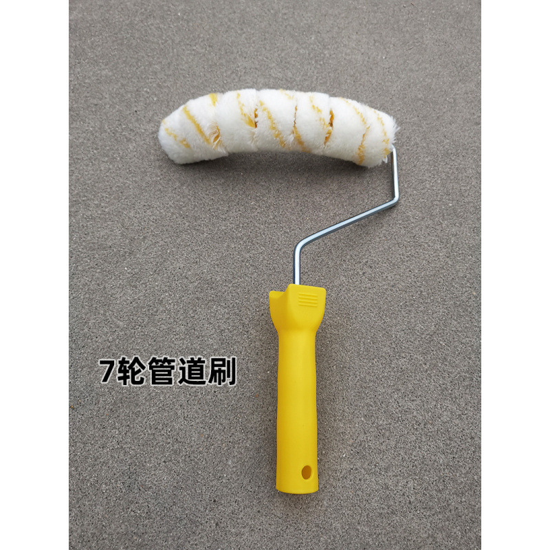 Cepillo de barandilla de tubería de extinción de incendios de gas de arco de 3 ruedas de 4 ruedas