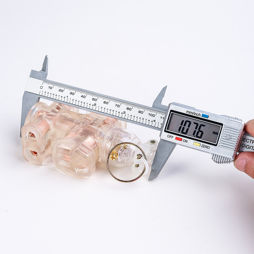 Plug strip 16 holes transparent drag socket high power strip wiring project construction site wireless plug board