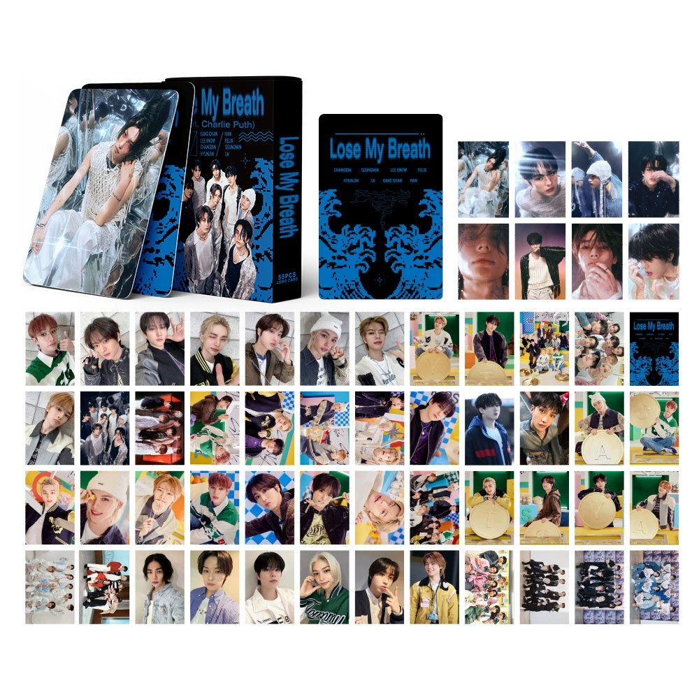 KPOP LOMO фото-карточки набор 55 шт. DIY, 5,7×8,7 см — поддержка IVE