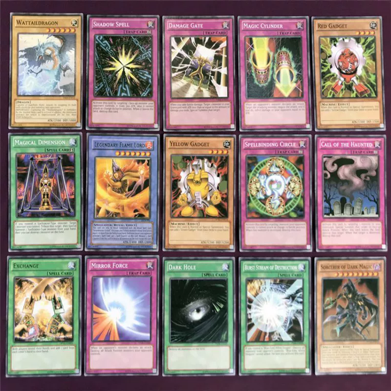 Новая карточная игра Ю-Ги-О (Yu-Gi-Oh) — коллекционные игровые карты (название серии сохранено)