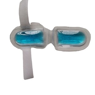 6cm long small size PVC gel Medical Health Care physiotherapy gel cold and hot compress chopsticks-shaped finger care clip