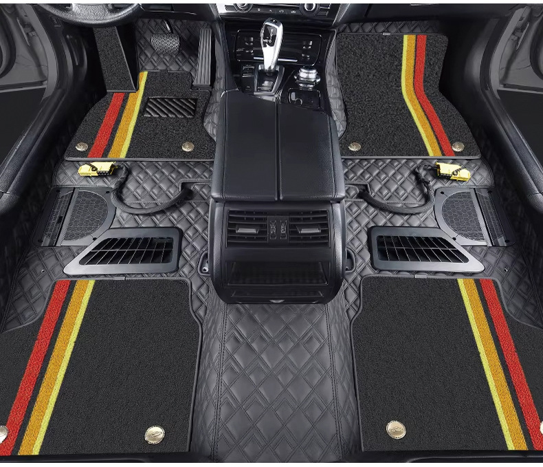 360 Aviation-Grade Soft Car Floor Mats, 360-Degree Full-Coverage Floor Mats, Suitable for Any Car Model, Available for Dropshipping