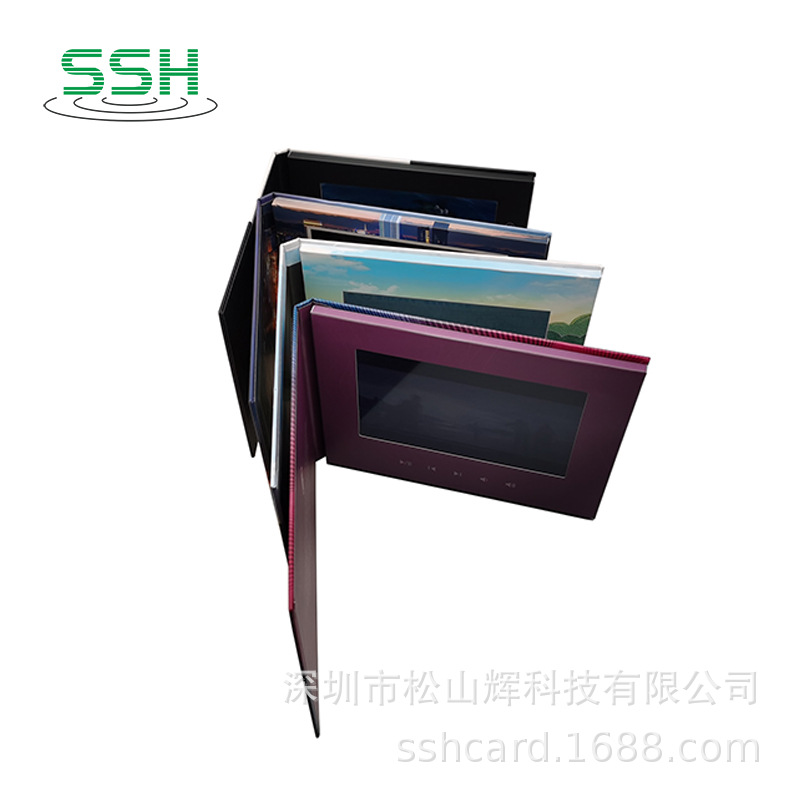 7寸视频贺卡10-香港