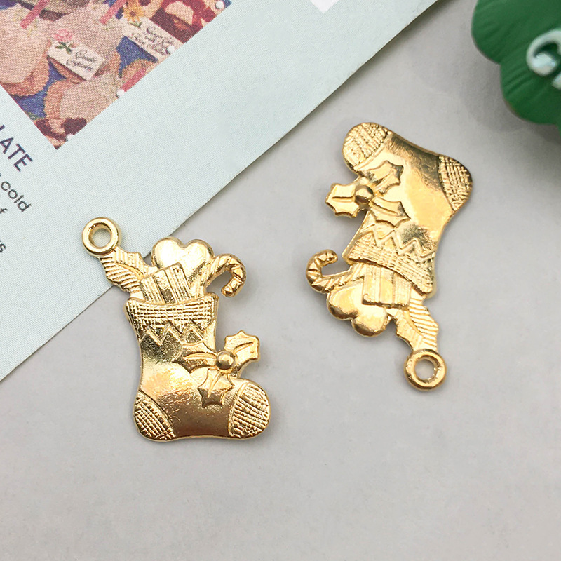 18299-kc金合金(圣诞节圣诞袜)16x20-1.6g-