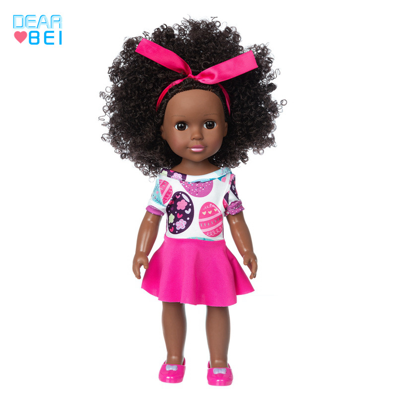 Dibei fábrica simulación bebé renacido muñeca 14 pulgadas American Girl Toy vinilo muñeca jugar casa juguete