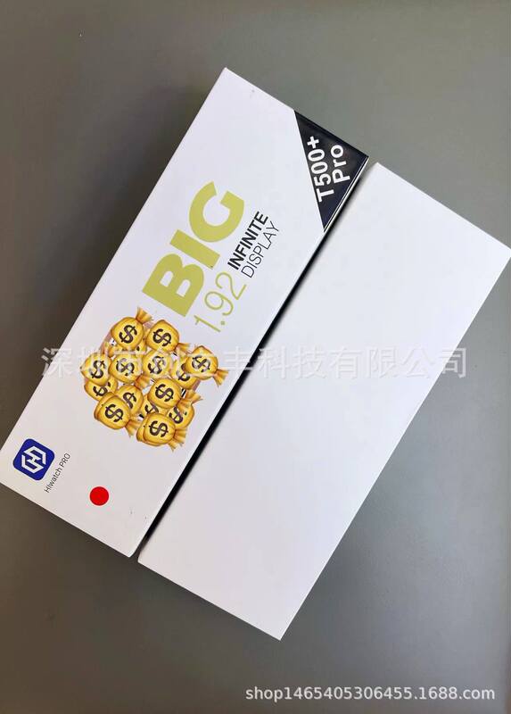 Cross-border T500+ T500+PRO Sports Large Screen Bluetooth Step Counting Heart Rate Smart Watch Function Factory Direct Supply