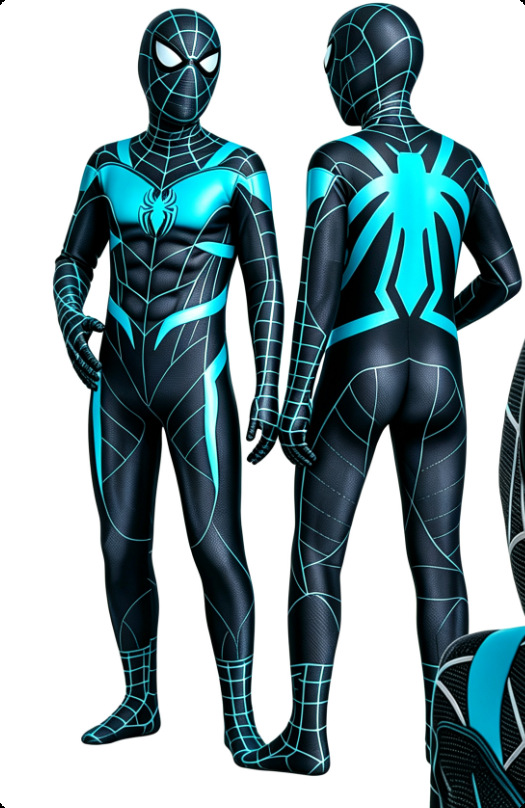 Mono de Cosplay para Niños Spider-Man 2 de Poliéster para Halloween y Fiestas image 12
