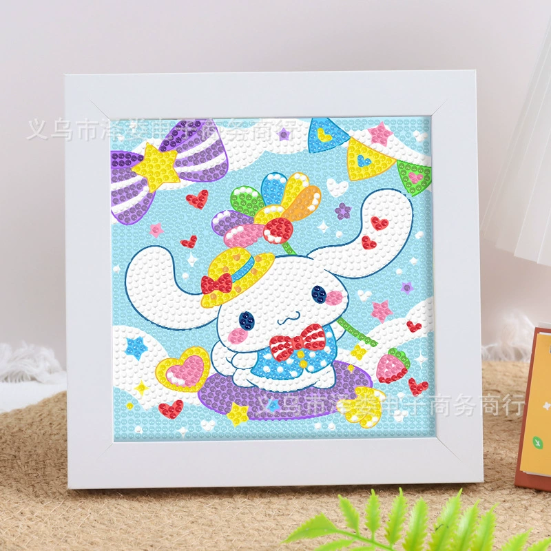 Набор для алмазной вышивки (Sanrio) Пикачу в раме, 17×17 см, комплект для полного стежка DIY