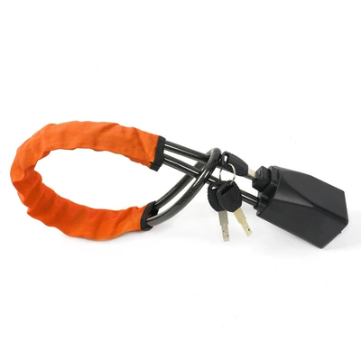 Cable Lock, Car Steering Wheel – Cab and accessories - orange