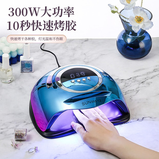Nail lamp black hand handle quick-drying phototherapy machine light lamp uv curing phototherapy lamp nail nail baking lamp