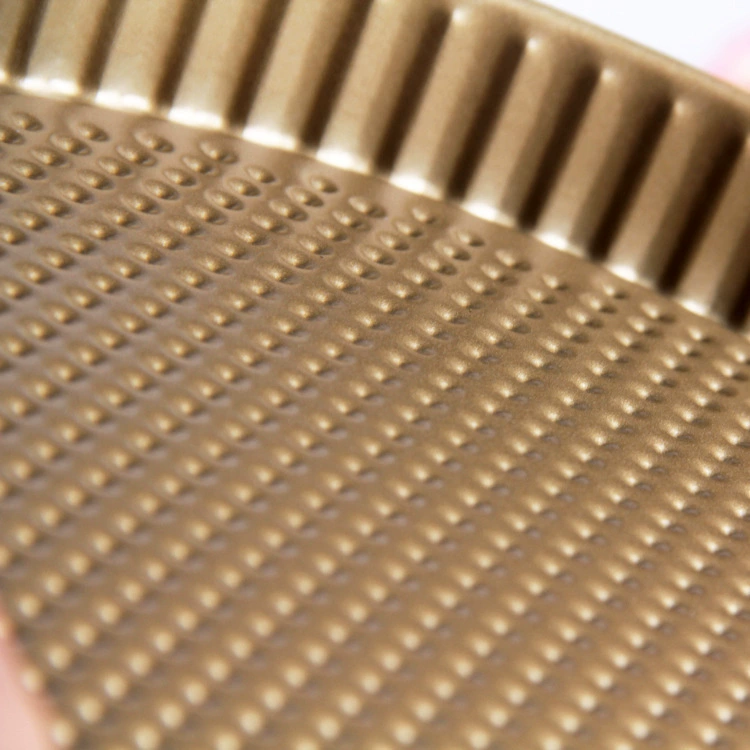Большая домашняя духовка PISSA тарелка 10,5-дюйма с золотым фланцем, пицца-диск, антипригарный, литой карбоновый стальной формочка для торта