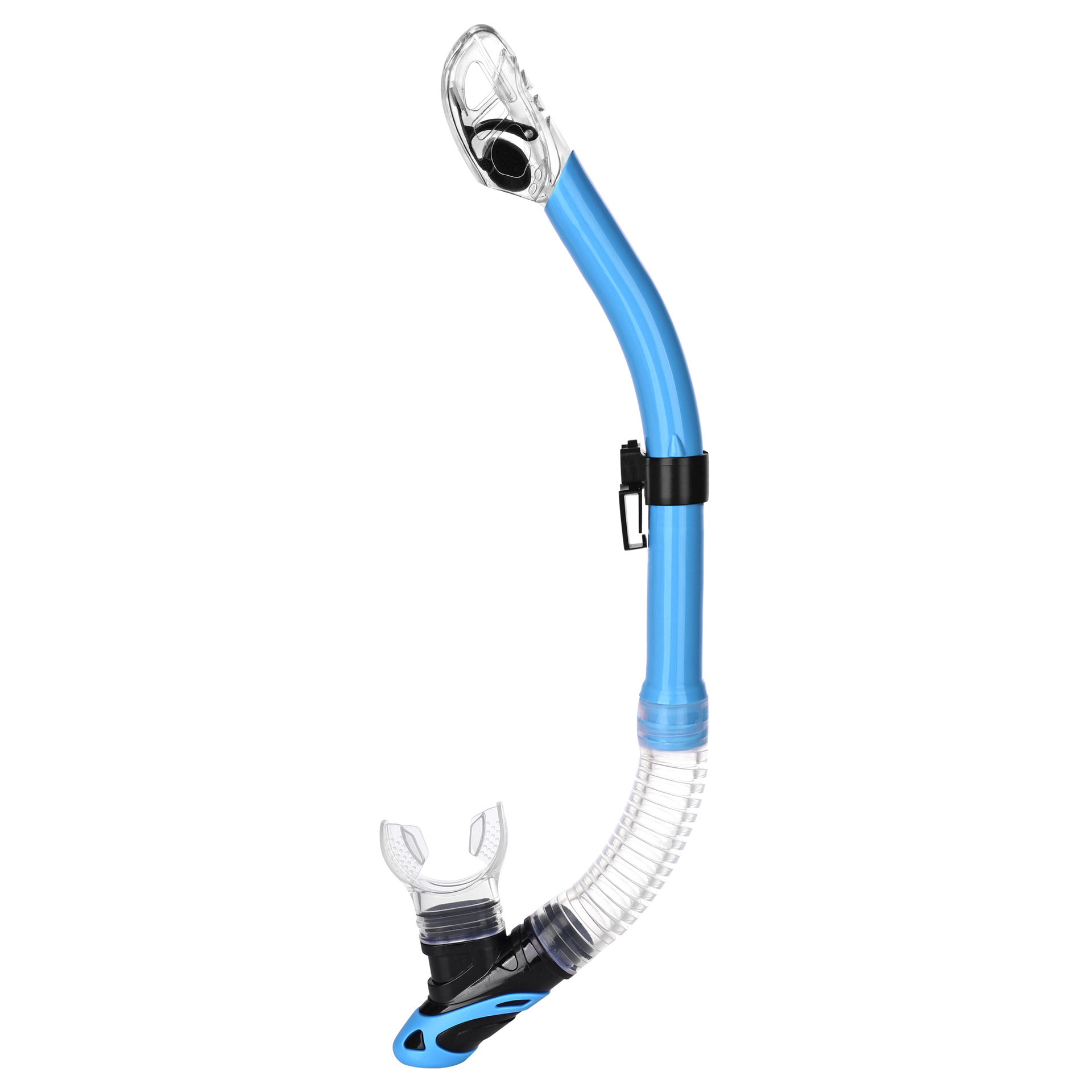 Nuevo tubo de respiración de buceo natación ventilación tubo de respiración seco completo equipo de snorkel tubo de respiración de entrenamiento de buceo
