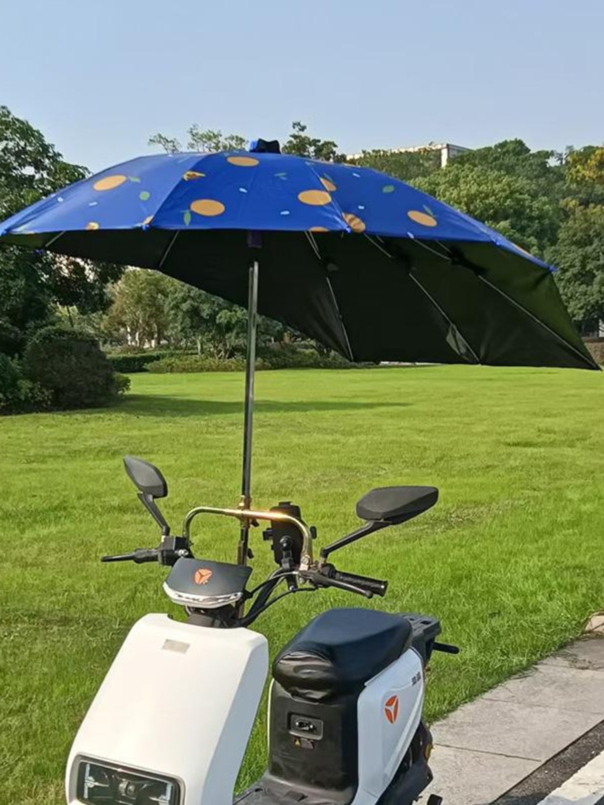 Electric Vehicle Battery Bike Umbrella, Sunshade Umbrella, Sun Protection Canopy, Umbrella Stand, Delivery Bike Umbrella, Scooter Sun Umbrella, Wholesale