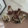 新款爱心波点韩式刘海夹