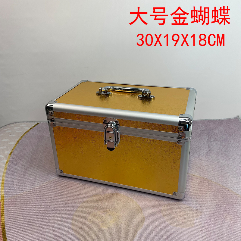 Caja de herramientas de técnico de baño de pies de doble capa, baño de pies, terapia de pedía, masaje de oído, salón de salud, caja de almacenamiento portátil, caja de reloj superior