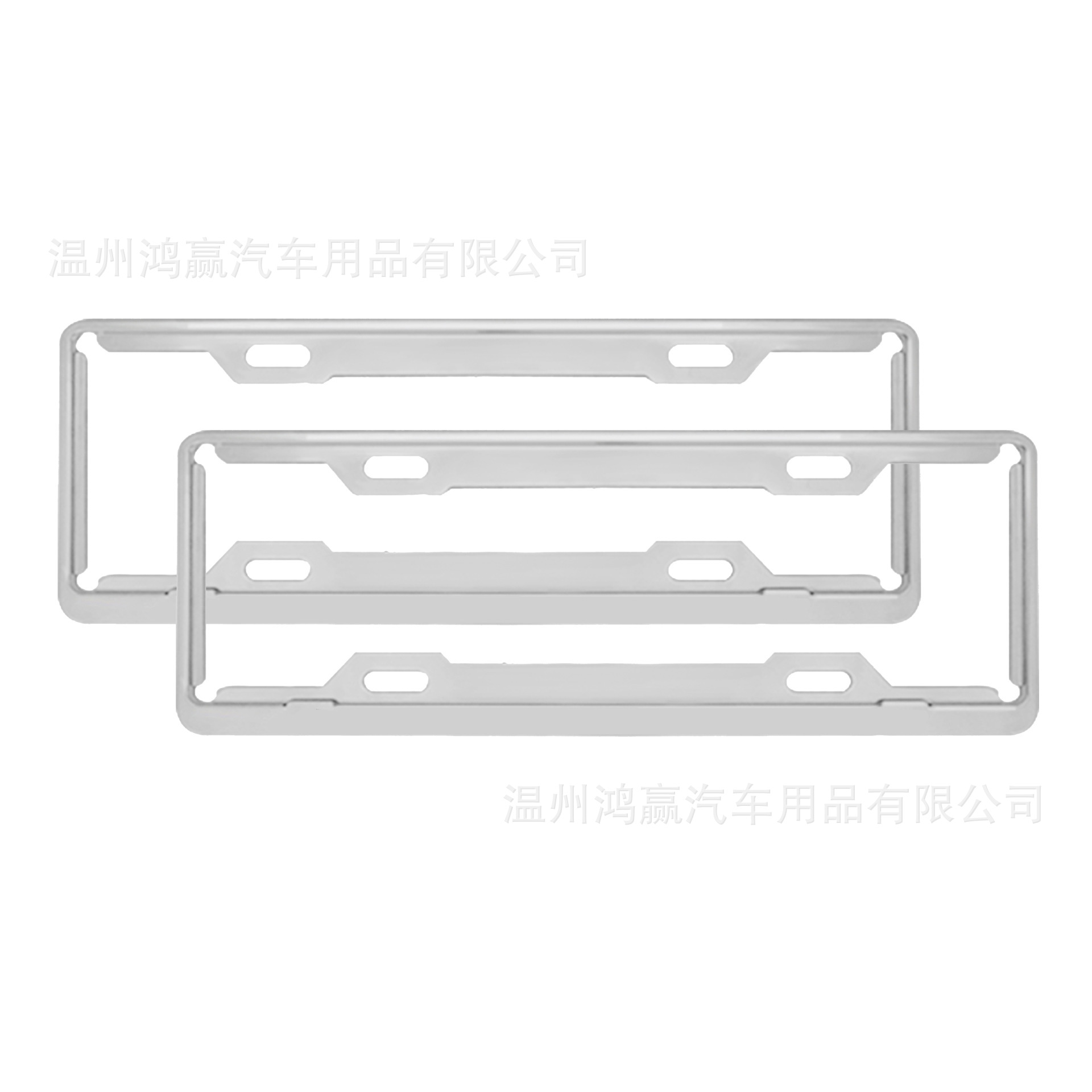 New Traffic Regulations Car License Plate Frame Double-Layer Anti-Break Aluminum Alloy Carbon Fiber Pattern License Plate Frame Borderless License Plate Protection Frame