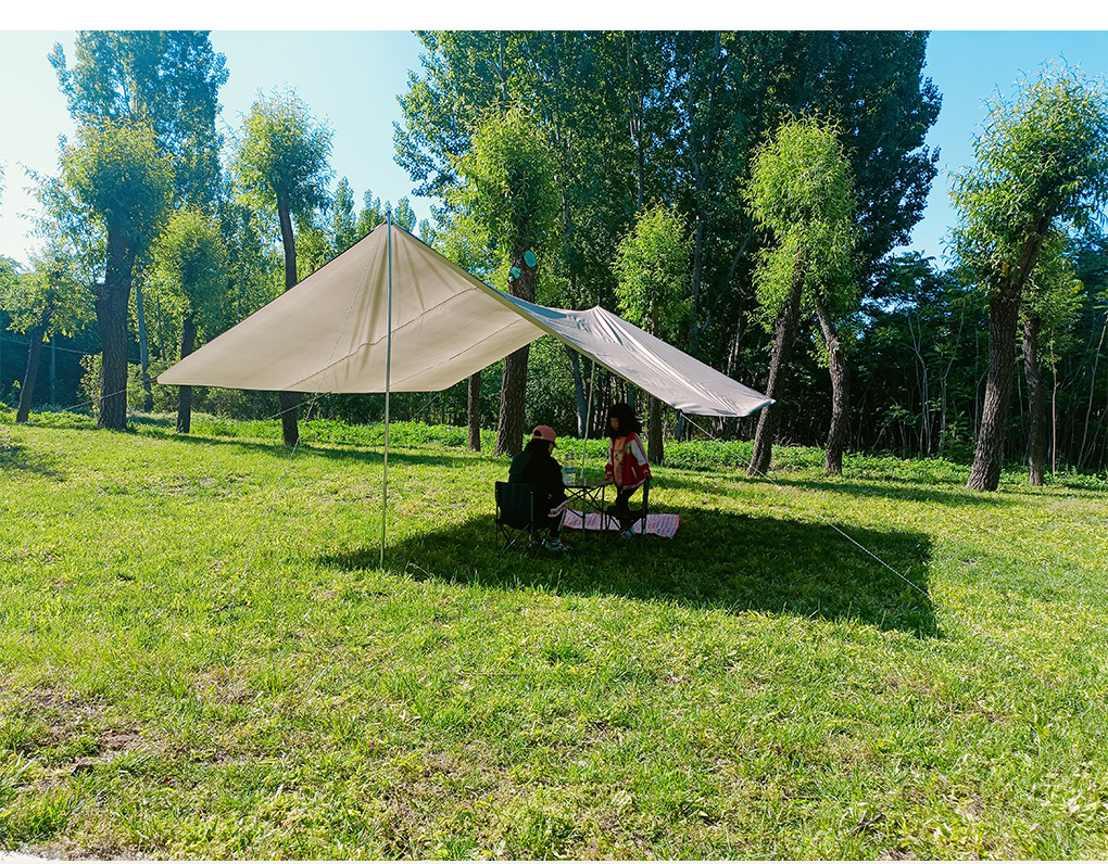 Camping Tent, Camping Sunshade, Sun Protection and Rainproof Beach Car Side Vinyl Curtain, Canopy Wholesale, Sun Protection Canopy