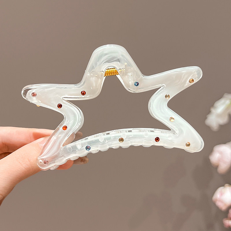 화이트 컬러 다이아몬드-펜타그램 [10CM]
