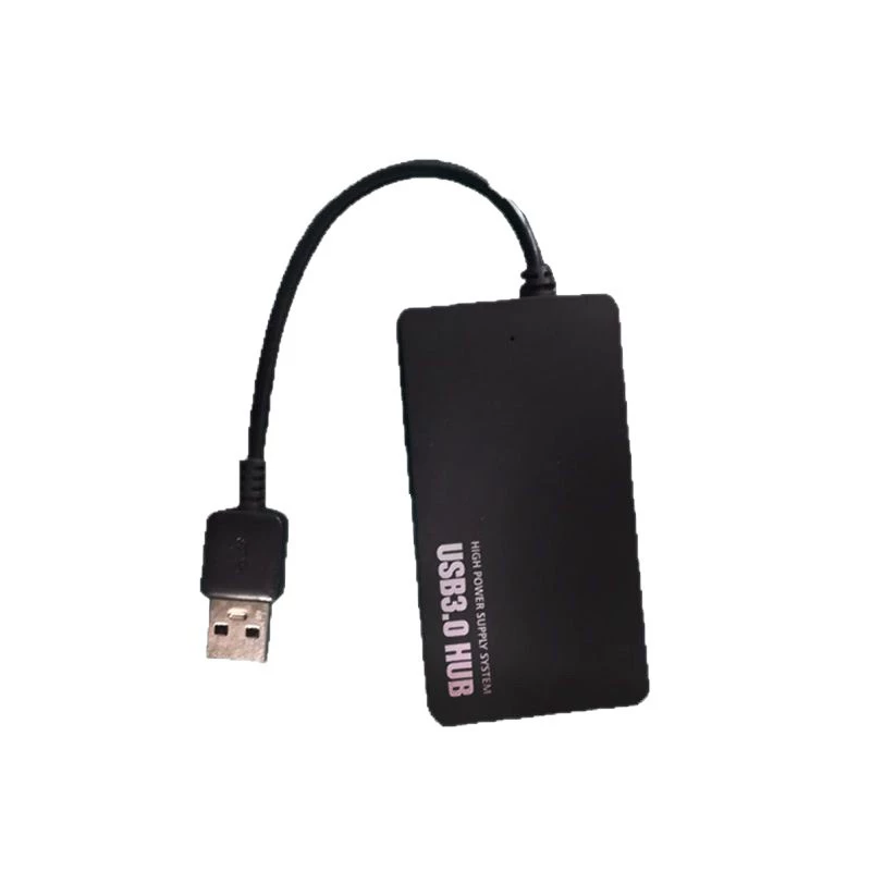 Четырёхпортовый HUB 3.0 ультратонкий, 4-портовый USB 3.0 (совместим с 2.0), удлинитель для компьютера, док-станция